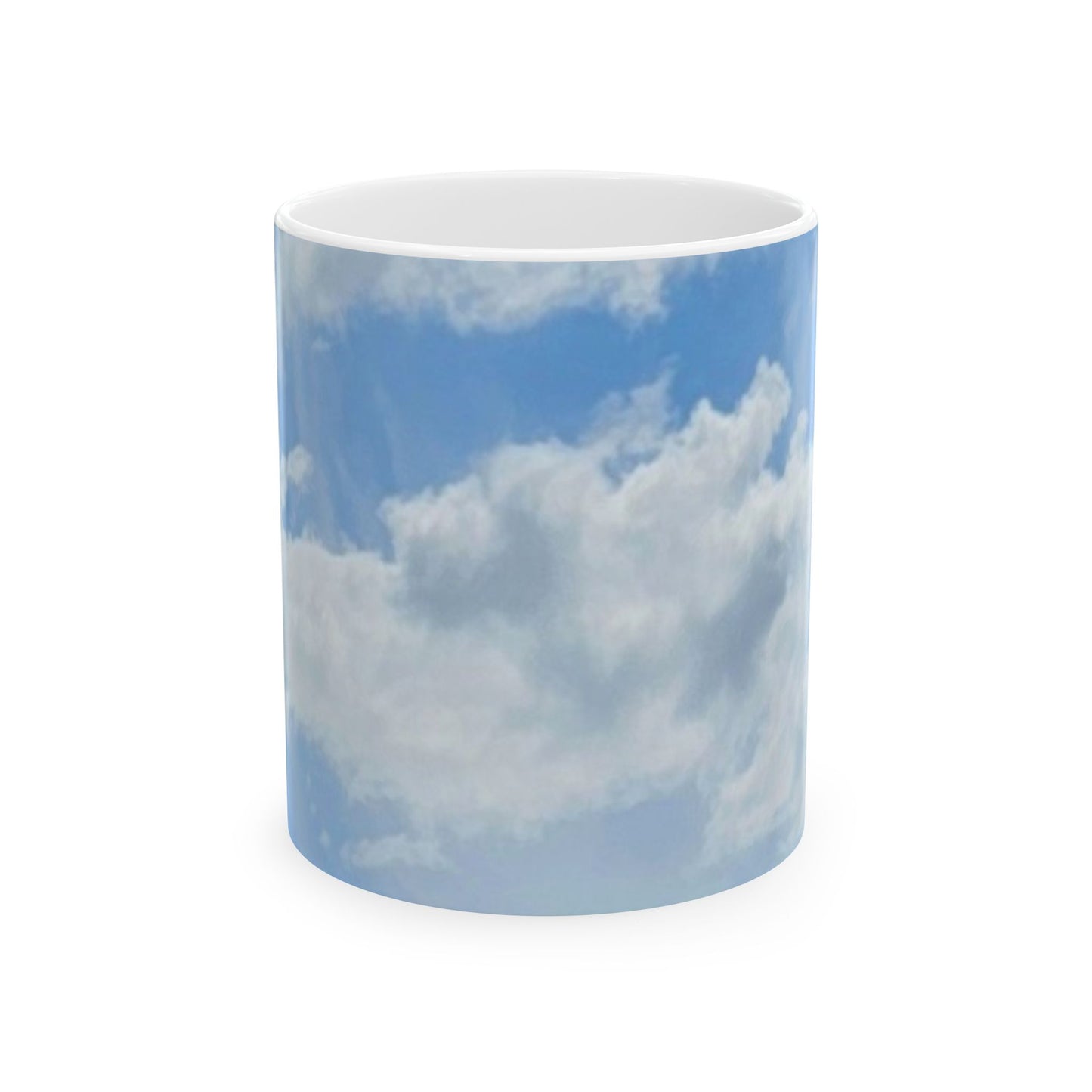 Blue Sky Ceramic Mug - Perfect for Home, Office, Gift for Friends, Nature Lovers, Inspirational Coffee Mug