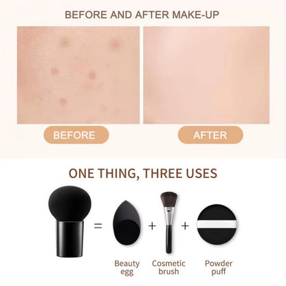 GlowVeil Mushroom Air Cushion CC Cream – Lightweight, Long-Lasting Moisture & Natural Brightening Coverage