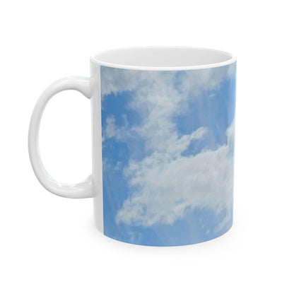 Blue Sky Ceramic Mug - Perfect for Home, Office, Gift for Friends, Nature Lovers, Inspirational Coffee Mug